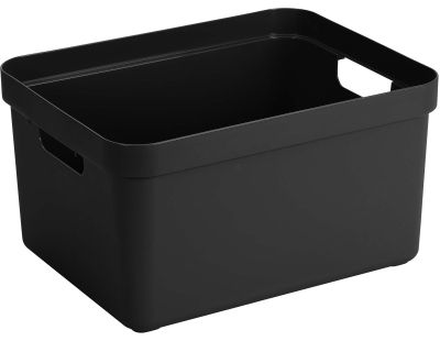 Boite de rangement Sigma home Box 32 L (Noir)