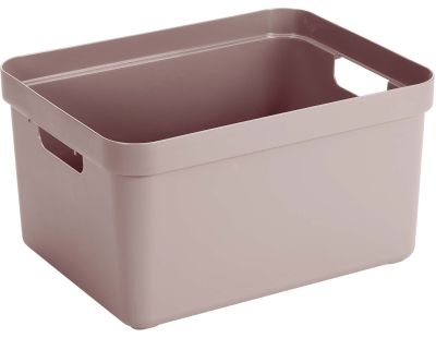 Q-line boîte à coudre avec insert 22L blanc bleu