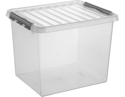 Boîte de rangement en plastique Q-line (52 litres)