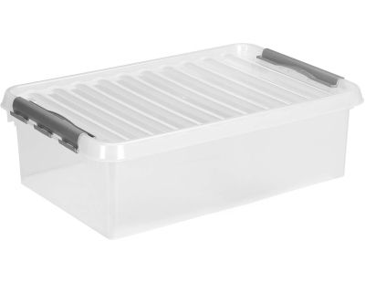 Boîte de rangement en plastique Q-line (32 litres)