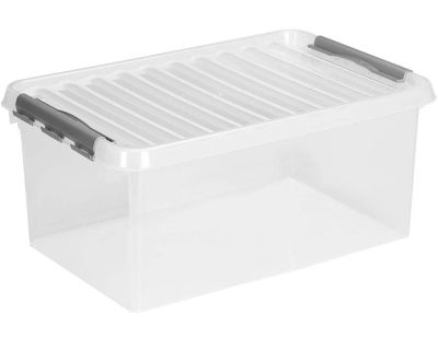 Boîte de rangement en plastique Q-line (45 litres)