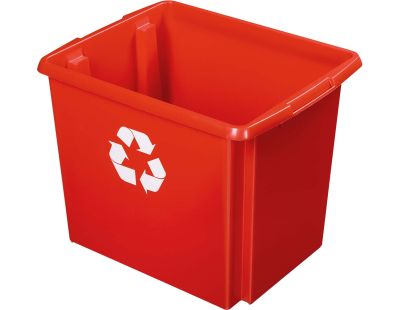 Boite de recyclage Nesta Box  45 Litres (Rouge)