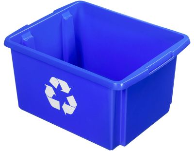 Boite de recyclage Nesta Box  32 Litres (Bleu)