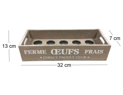 Boite à œufs 32 x 13 cm