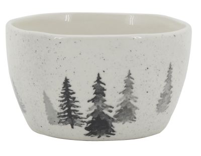 Bol en céramique Sapin gris