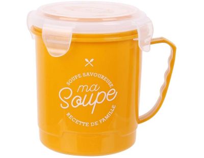 Bol à soupe spécial transport 65 cl (Jaune)
