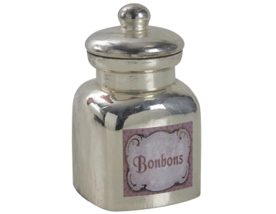 Bonbonnière en verre antique 
