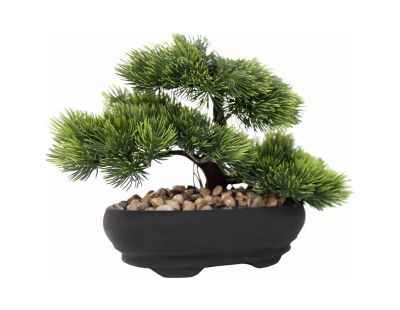 Bonsai artificielle dans pot en terre cuite 17 cm (Modèle 1)