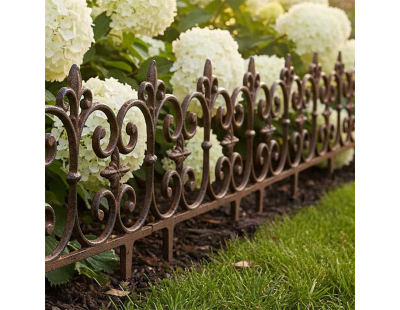 Bordure de jardin en fonte Valentine (Unitaire)