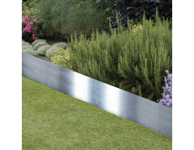 Bordure de jardin haute en acier galvanisé