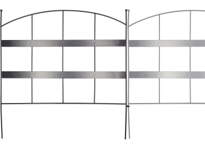Bordure de jardin en métal 58 x 0.6 x 57 cm Intemporel
