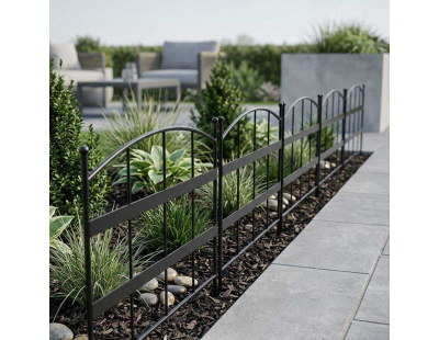 Bordure de jardin en métal 58 x 0.6 x 57 cm (Intemporel)