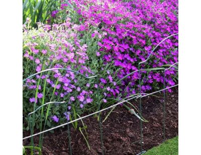 Bordure de jardin en métal Lawn 3m (Lot de 9)