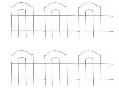 Bordure de jardin en métal Lawn 3m (Lot de 6)