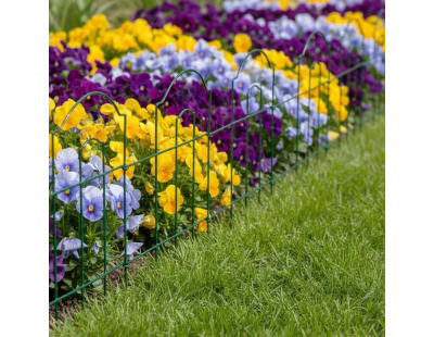 Bordure de jardin en métal Lawn 3m (Lot de 9)