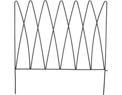 Bordure de jardin en métal  58 x 0.6 x 57 cm Vagues