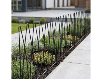 Bordure de jardin en métal  58 x 0.6 x 57 cm (Vagues)