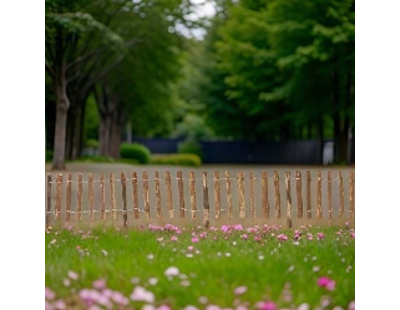 Bordure en noisetier