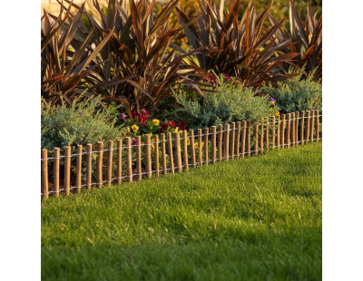 Bordure en noisetier