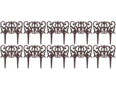 Bordurette en fonte Elegance (Lot de 10)