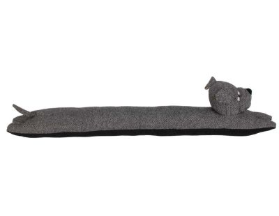 Boudin de porte Chien 85 cm (Noir)