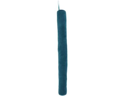 Boudin de porte en velours côtelé 80 cm (Bleu canard)