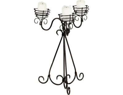 Bougeoir Arabesques 3 bougies