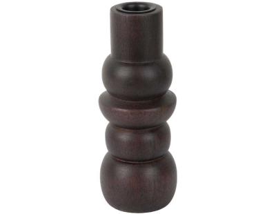 Bougeoir en  bois de manguier Formado Small (Bois foncé)