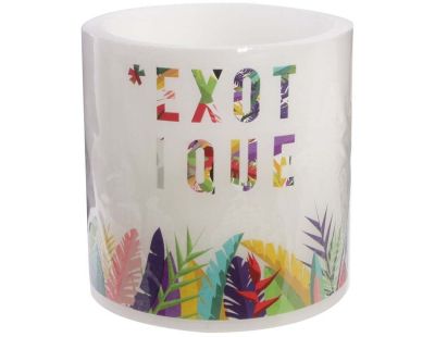 Bougie LED Exotique 15 cm (Exotique)