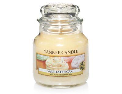 Bougie jarre en verre senteur gâteau à la vanille (Petit modèle)