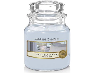Bougie jarre en verre senteur havre de paix (Petit modèle)