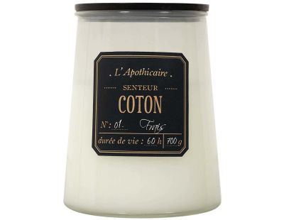 Bougie parfumée Alchimiste 16 cm (Senteur coton)