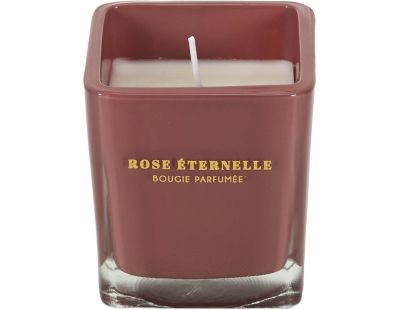 Bougie parfumée carrée Nude 7 cm (Rose des bois)