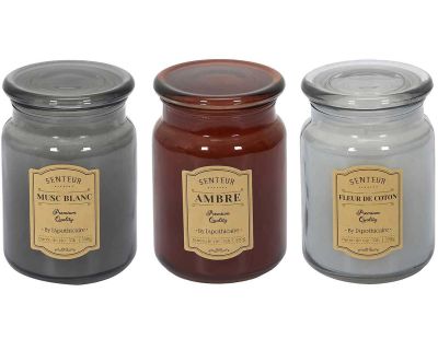 Lot De 12 Bougies Parfumées Cupcake Myrtilles Dans Pots En Verre - Neuf