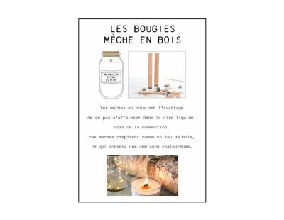 Bougie senteur linge frais pot en ciment (Zen is my lifestyle)