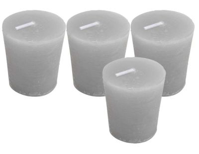 Bougies Oslo (Lot de 4) (Gris)