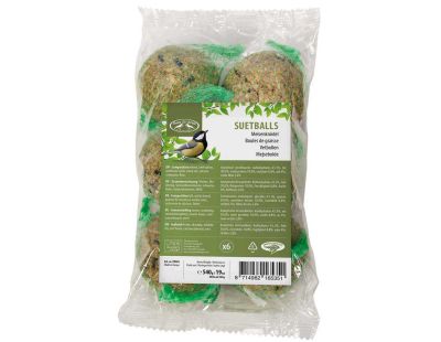 Boules de graisse avec filets 6 pièces (1 sachet)