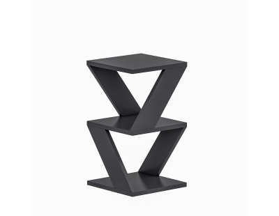 Bout de canapé en aggloméré Albeni (Anthracite)
