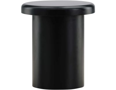 Bout de canapé rond 40 cm noir Namsos