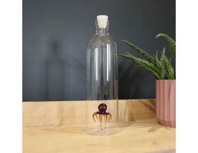 Bouteille décorative en verre Atlantis 1.2 L (Pieuvre)