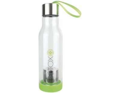 Bouteille détox avec infuseur de thé intégré 500 ml (Vert)