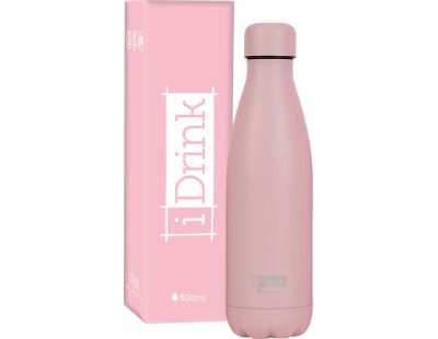 Bouteille isotherme colorée 500 ml (Rose)