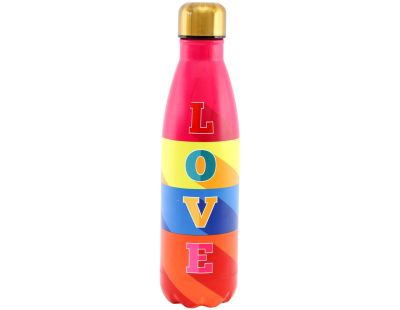 Bouteille isotherme en inox décorée 50 cl (Love)