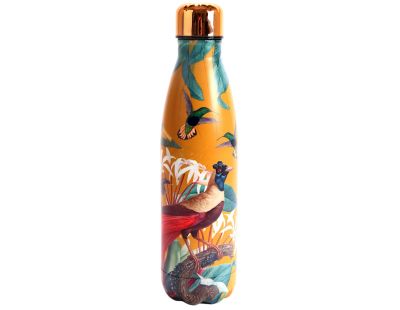 Bouteille isotherme en inox décorée 50 cl (Oiseaux)