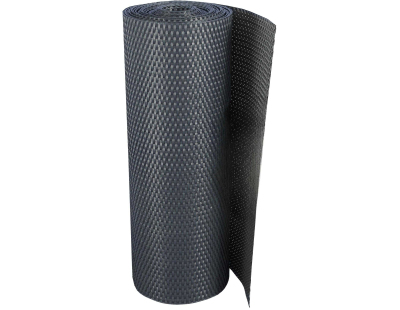 Brise-vue en résine tressée pour balcon et clôture coloris anthracite (0.9 x 3 m)