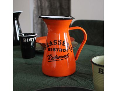 Broc en métal coloré Brasserie-Bistrot (Orange)
