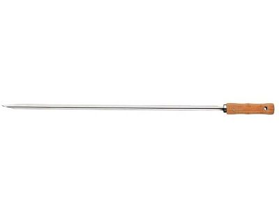 Brochette en inox et bois 55 cm Churrasco