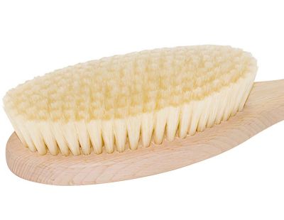 Brosse de bain en hêtre