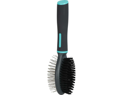 Brosse double pour chien Anah