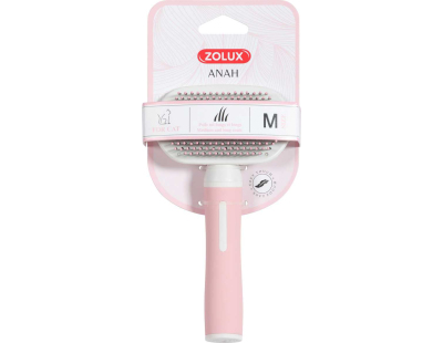 Brosse douce spéciale poils longs pour chats Anah (Taille M)